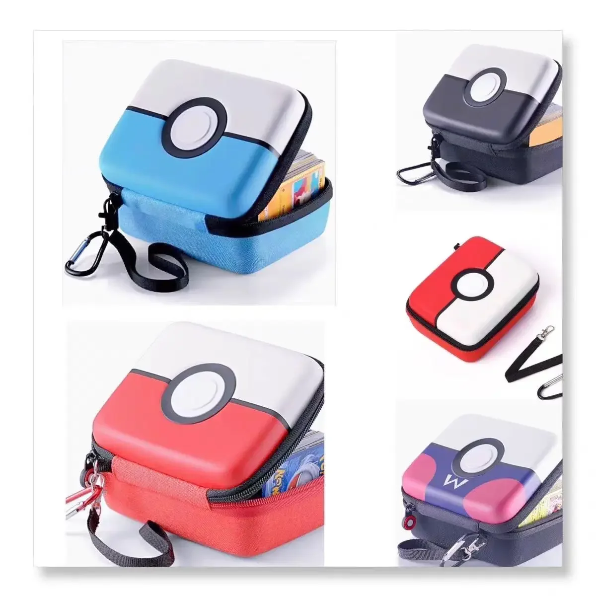 Game Storage Box - 400Pcs Pokemon Game Cards Capacity Cards