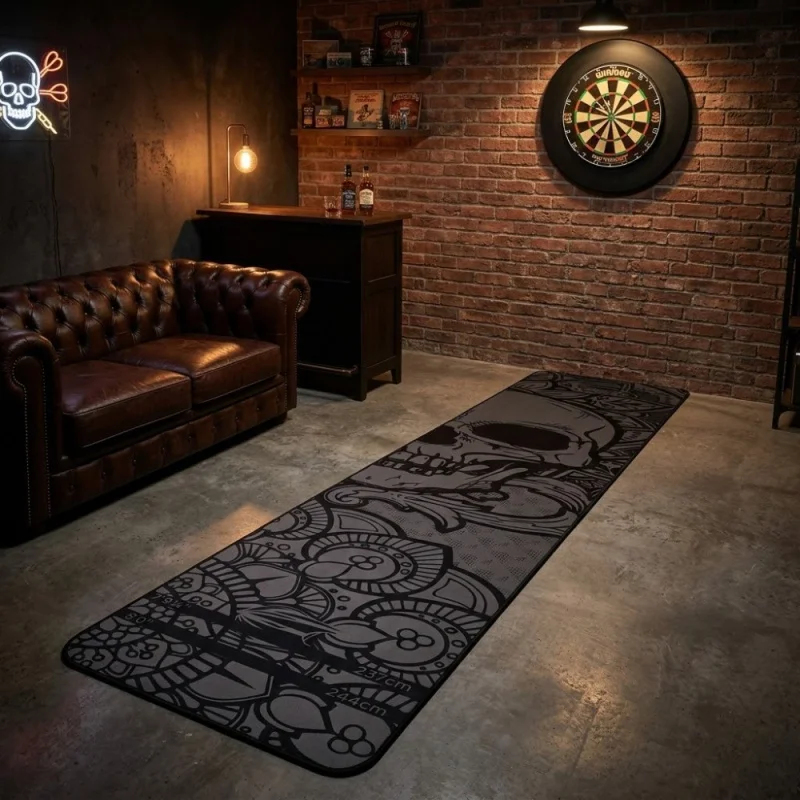 Board Game Maker - Non-Slip Wear-Resistant Dart Floor Mat -
