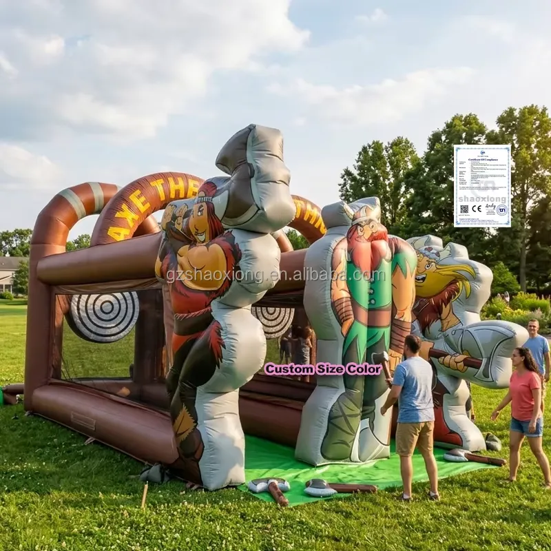 Board Game Vikings - Commercial Outdoor Kids Adults Inflatable Double