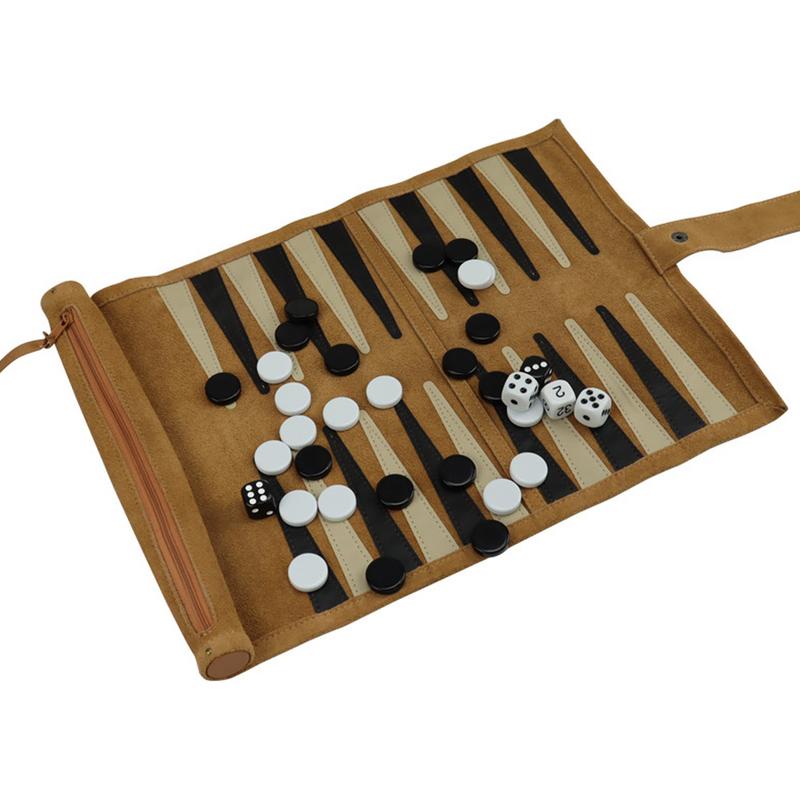 Board Game Operation - Travel Size Backgammon Game Portable Travel