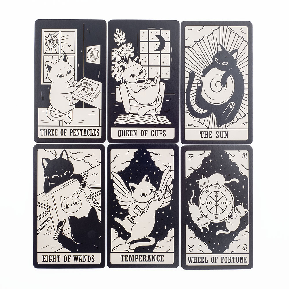 Kitten Tarot Deck 78Pcs Cute B - огляд і ціна Board Game Oracle