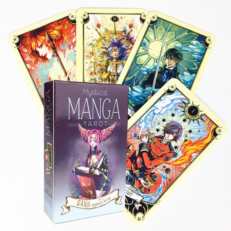 Mystical Manga Tarot Cards Fam - огляд і ціна Board Game English For Kids