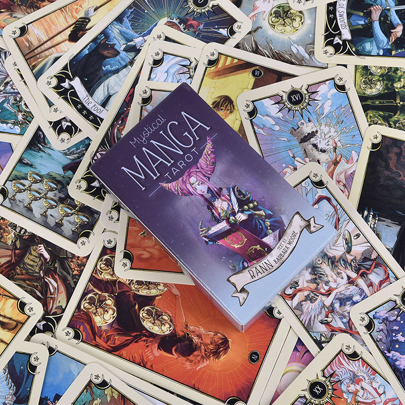 Mystical Manga Tarot Cards Fam - огляд і ціна Board Game English For Kids