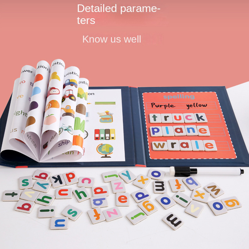 1pc Magnetic Alphabet Spelling - огляд і ціна Board Game English For Kids
