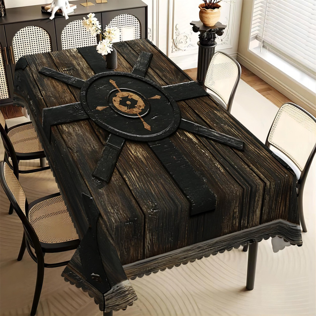 Viking Shield & Wood Grain Tab - огляд і ціна Board Game Vikings