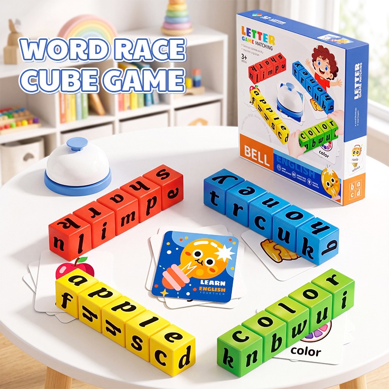 English Word Spelling Battle G - огляд і ціна Board Game English For Kids