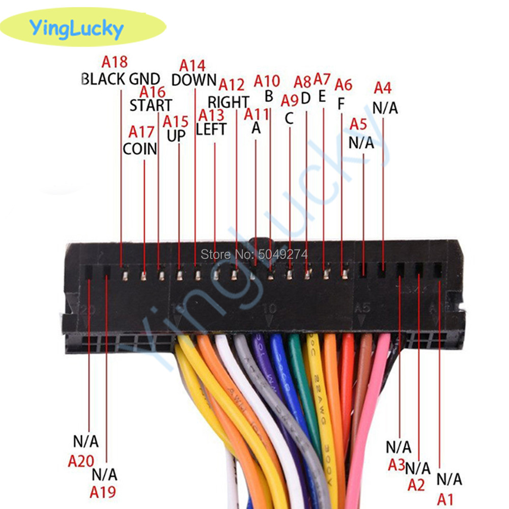 Arcade Cabinet 40-pin Wire Har - огляд і ціна Board Game Maker