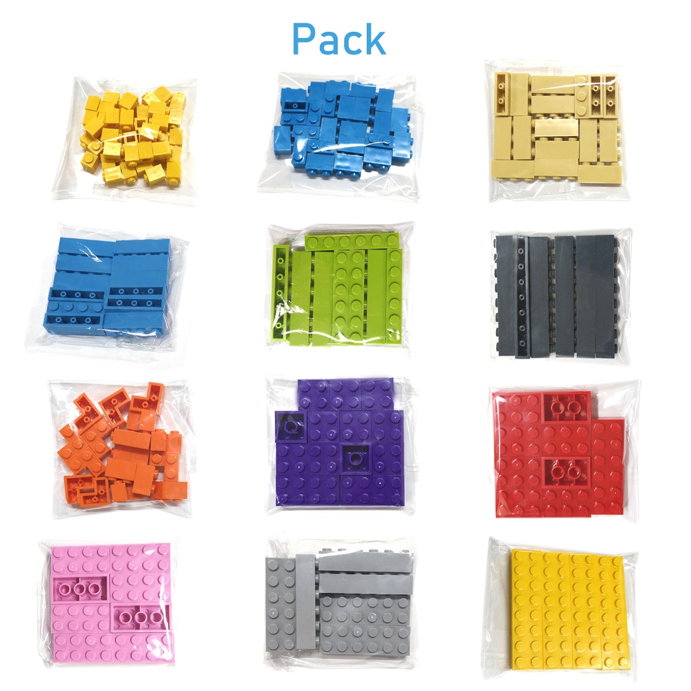 200pcs 2x4 Dot DIY Building Bl - огляд і ціна Lego Set Creator