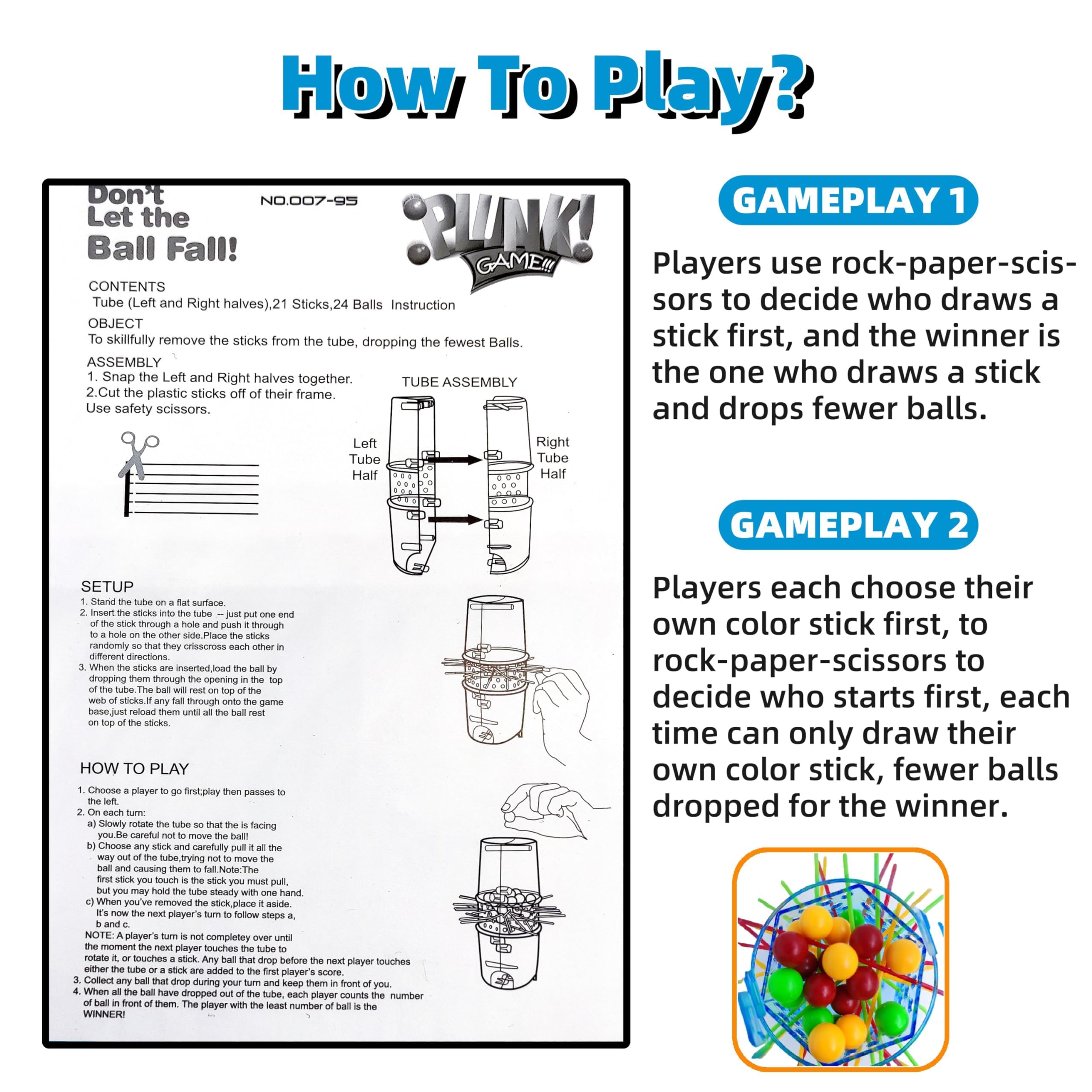 Don't Let the Ball Fall Board  - огляд і ціна Board Game For 3 Players