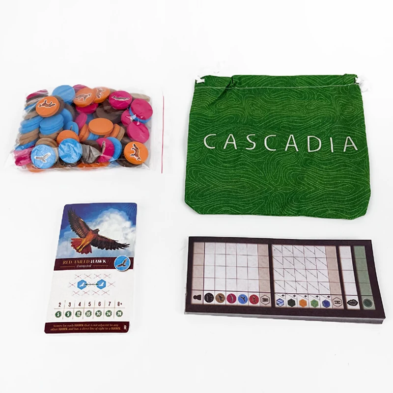 Cascadia Board Game LANDMARKS  - огляд і ціна Board Game English For Kids