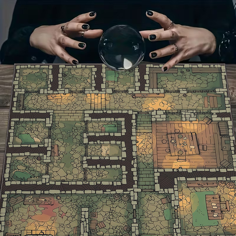 1pc Dungeon Maze Game Tableclo - огляд і ціна Board Game Maker