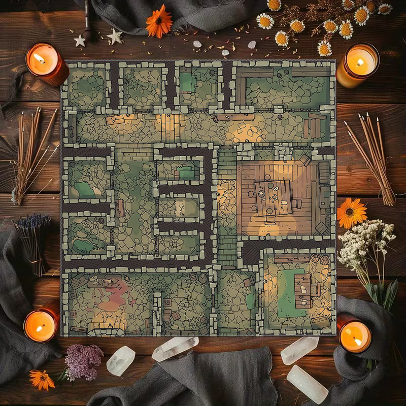 1pc Dungeon Maze Game Tableclo - огляд і ціна Board Game Maker