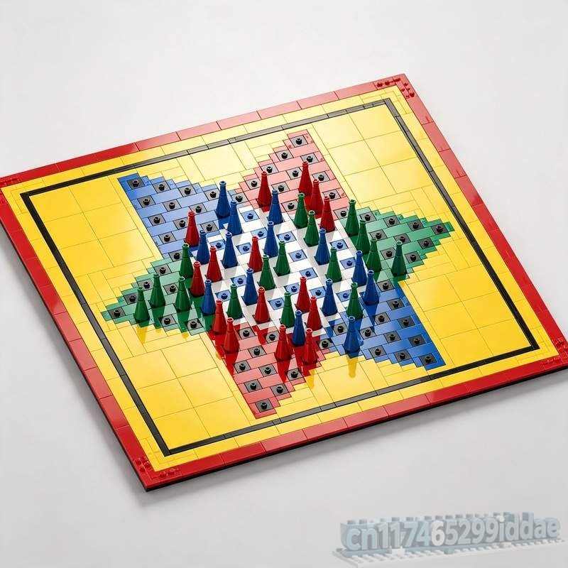 781PCS Halma Board Game MOC Mo - огляд і ціна Board Game Halma
