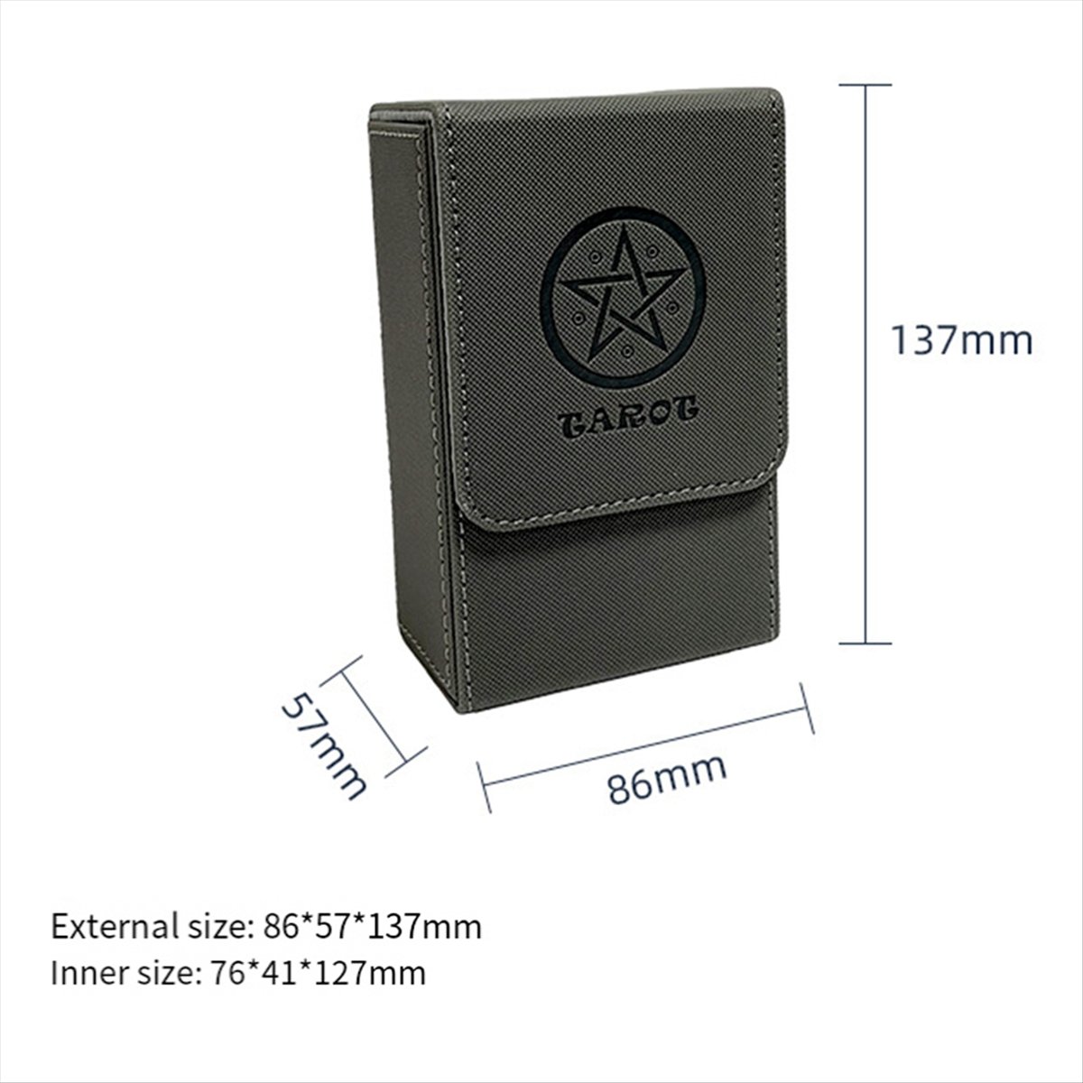 ABST Black Red Pattern Tarot C - огляд і ціна Game Storage Box
