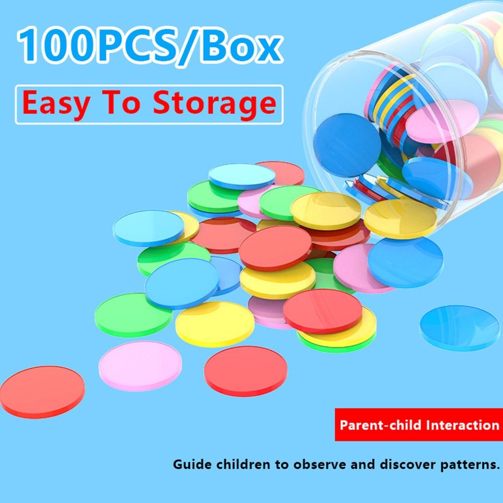 100pcs Plastic Counting Chips  - огляд і ціна Board Game Operation
