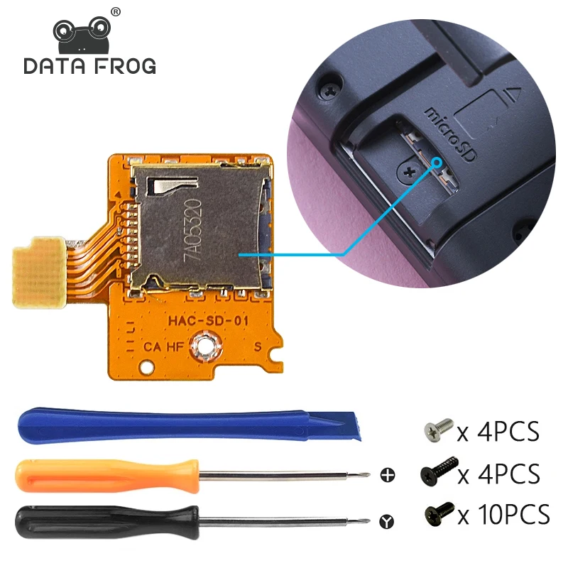 DATA FROG Replacement Micro SD - огляд і ціна Board Game Nintendo Switch