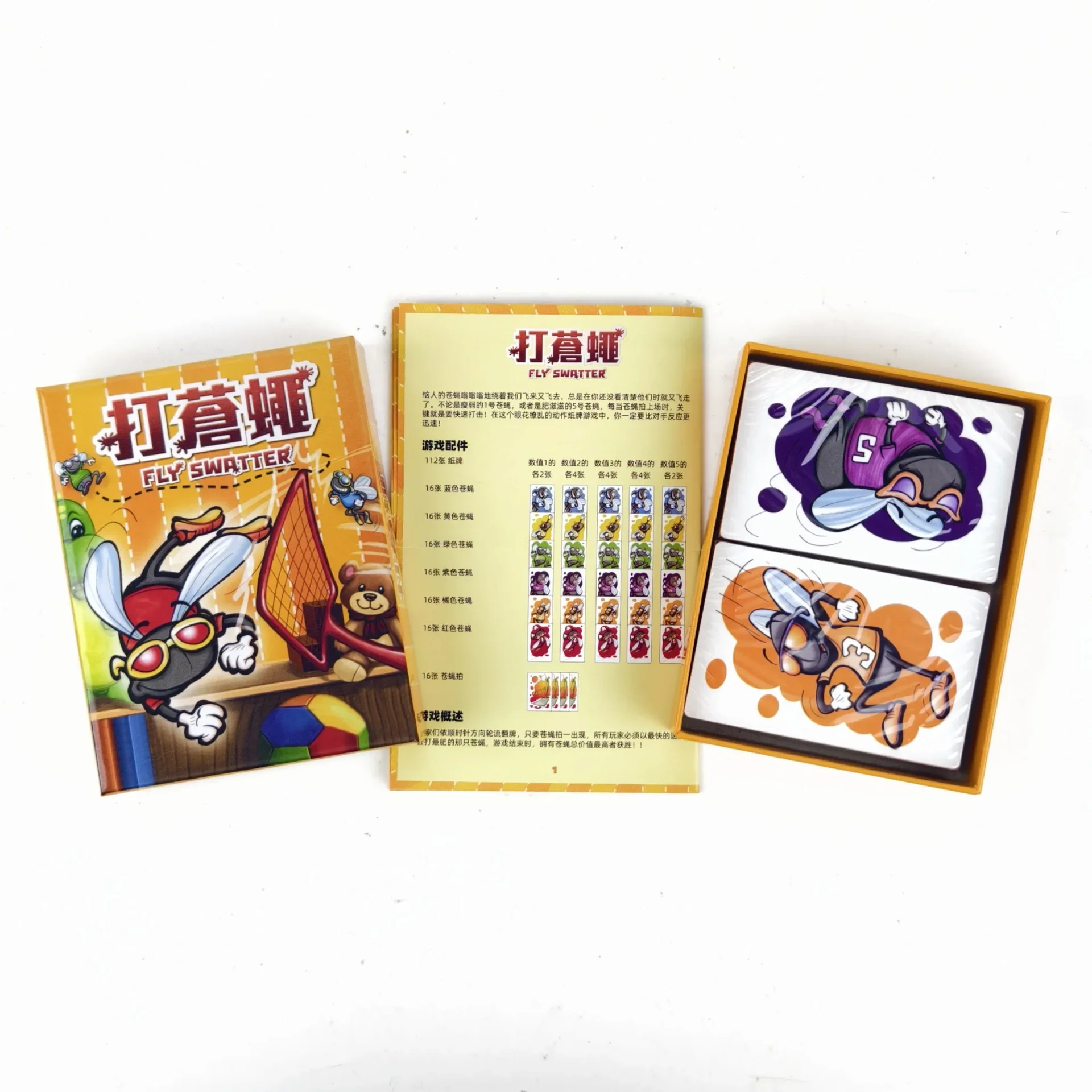 Fly-Slapping Bilingual Family  - огляд і ціна Board Game English For Kids
