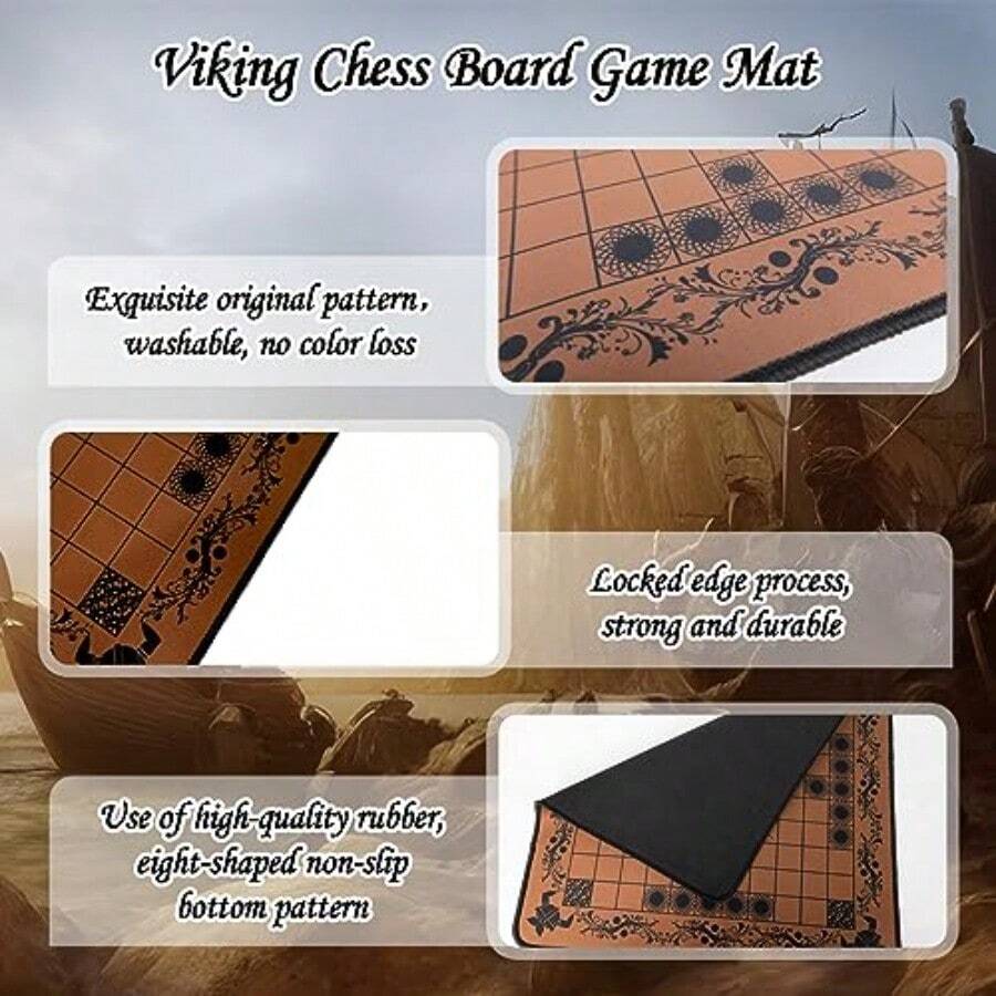 HNEFATAFL: Viking Chess Board  - огляд і ціна Board Game Vikings