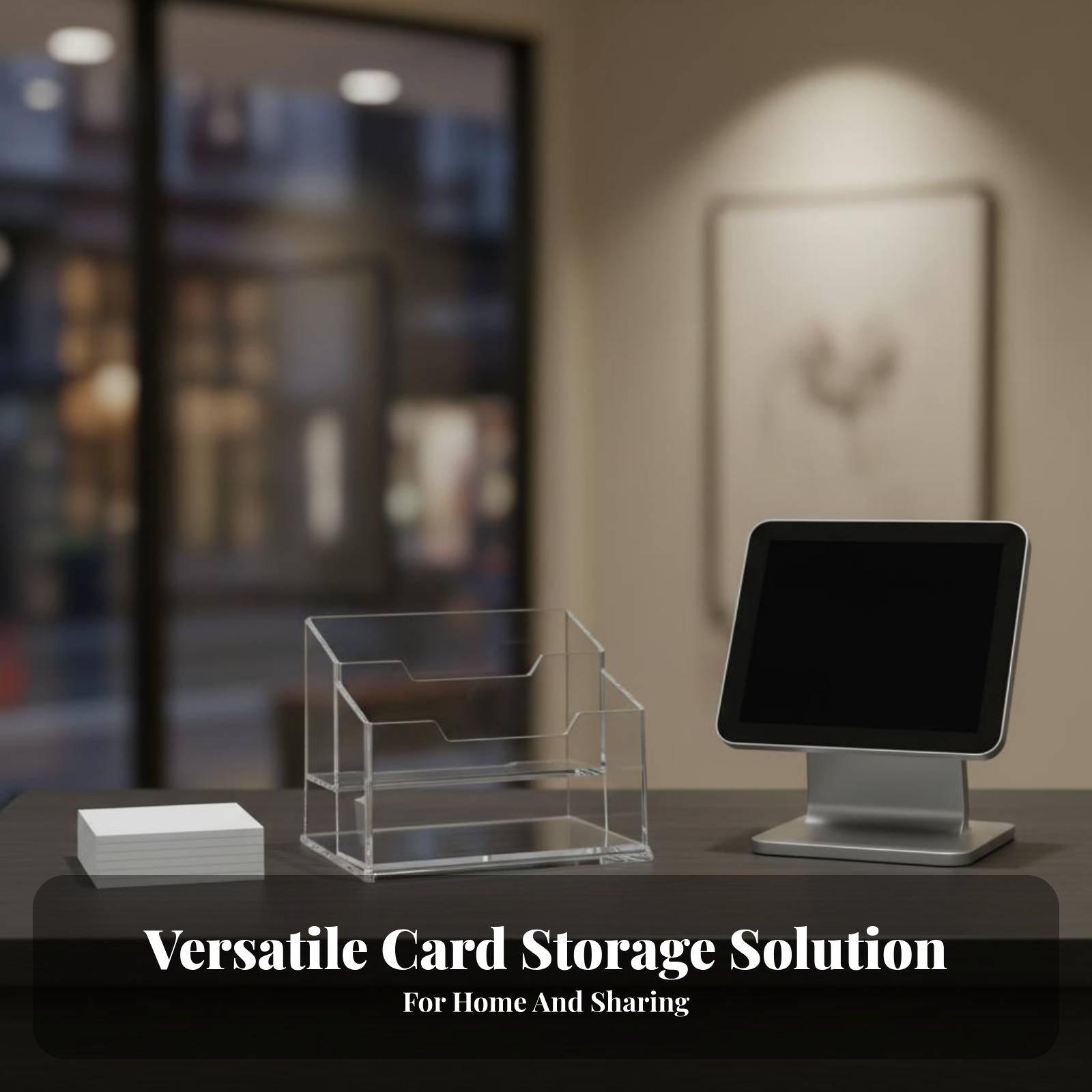 Acrylic Card Display Stand Spa - огляд і ціна Game Storage Box