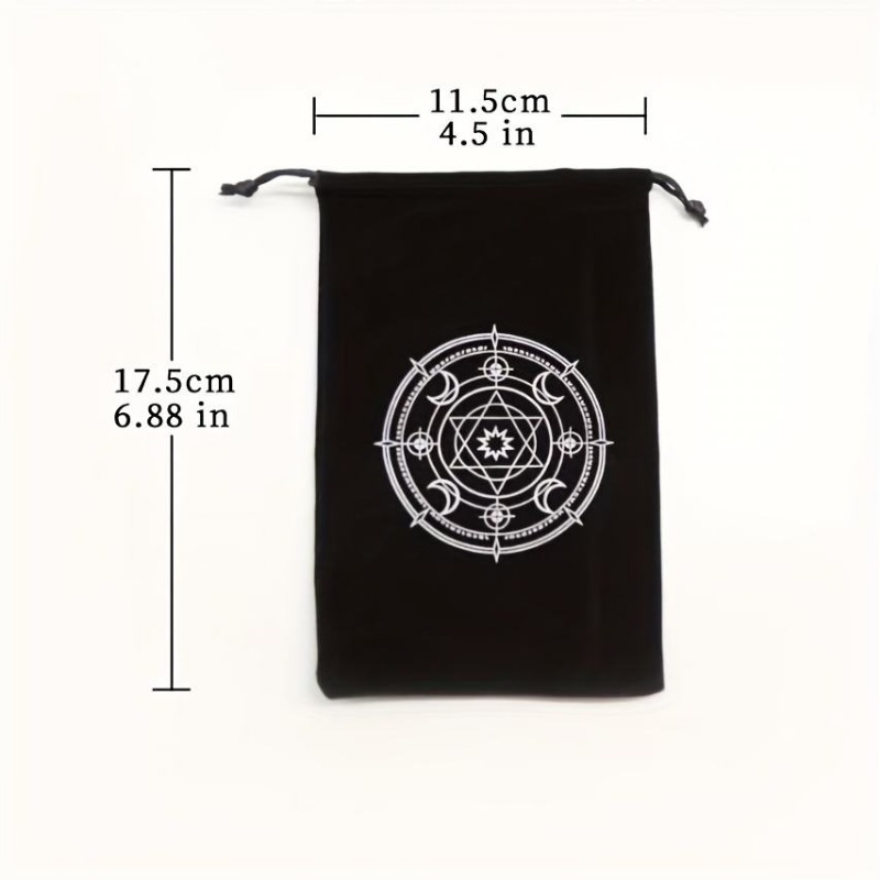 1Piece 12x18cm Black Velvet Ta - огляд і ціна Board Game Oracle