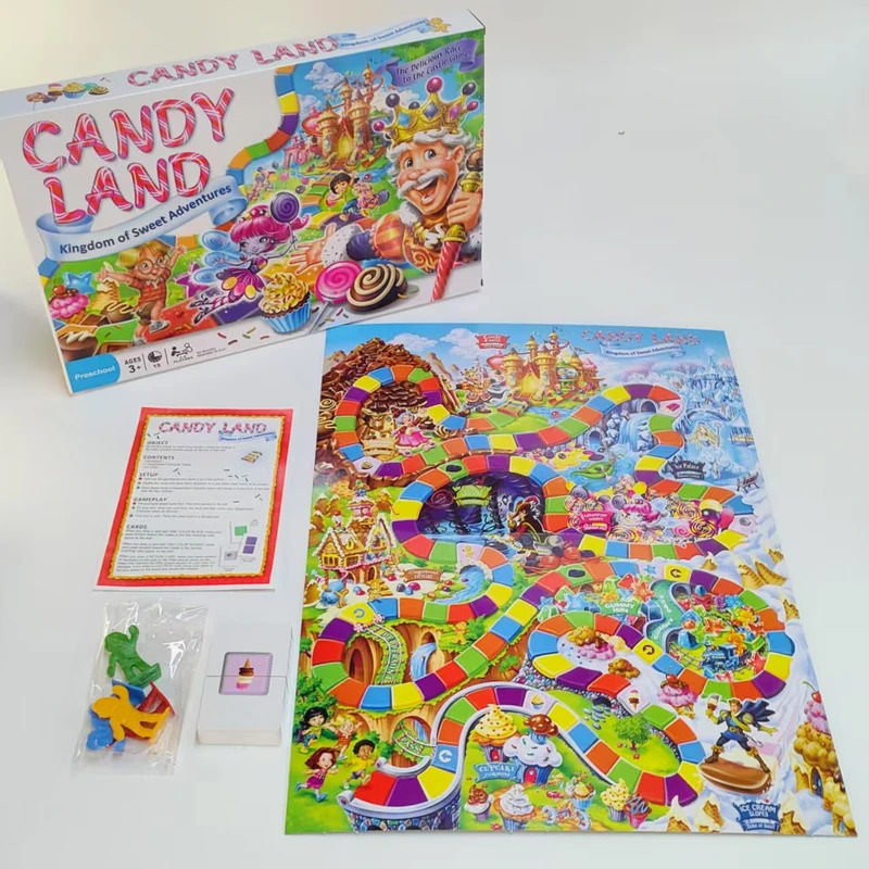 Candy Sweet Adventure Board Ga - огляд і ціна Board Game For 3 Players