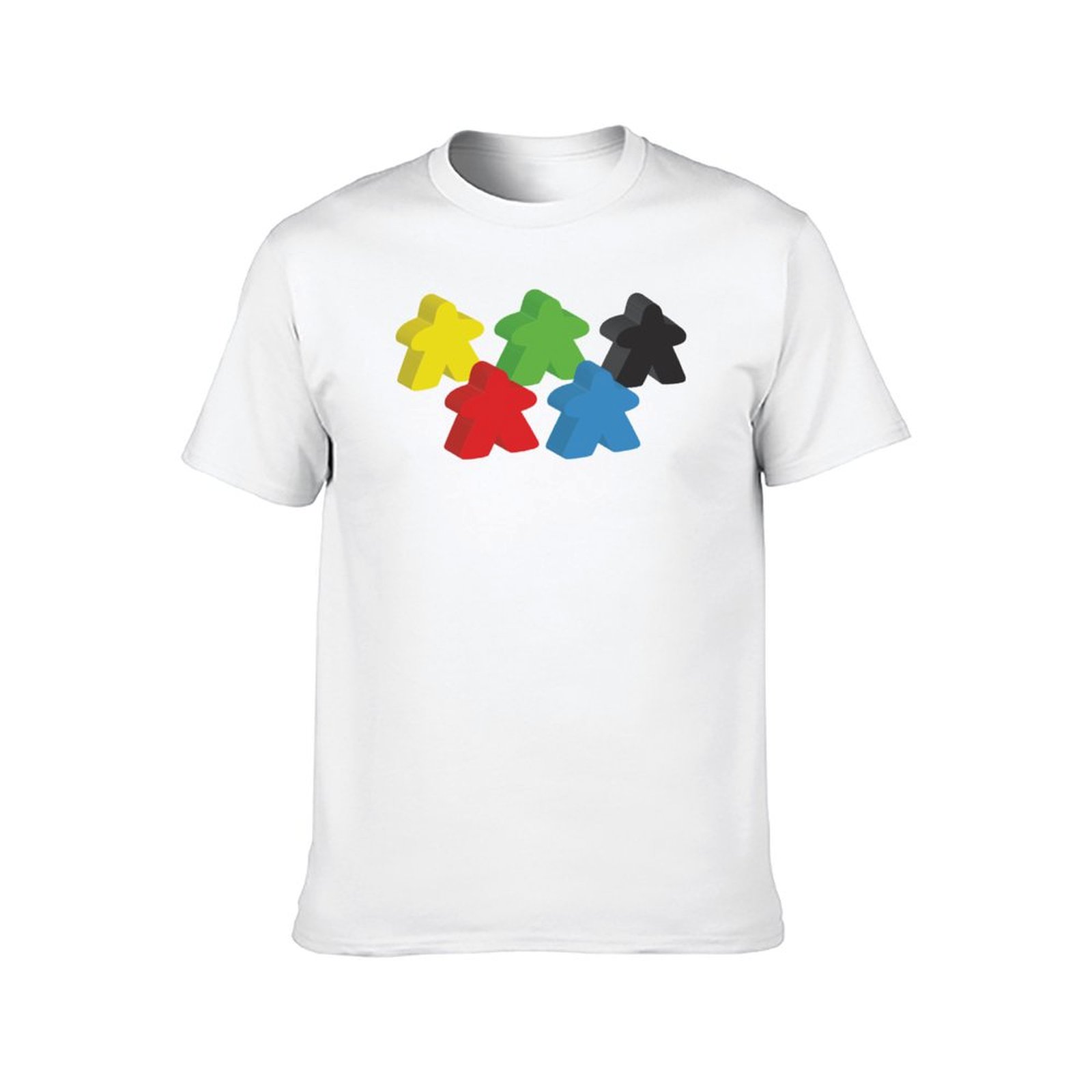 Set of 5 meeples (Board game t - огляд і ціна Meeple Token Set