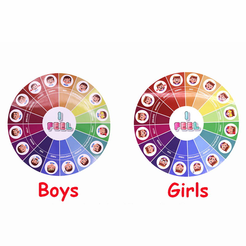 28cm Boys Girls Emotion Manage - огляд і ціна Board Game English For Kids