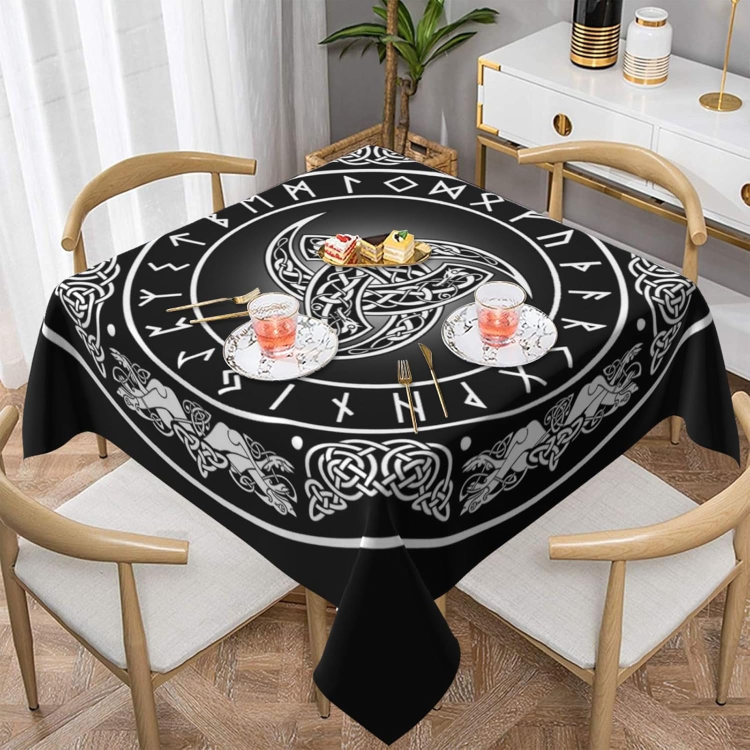 Viking Style Rectangle Tablecl - огляд і ціна Board Game Vikings