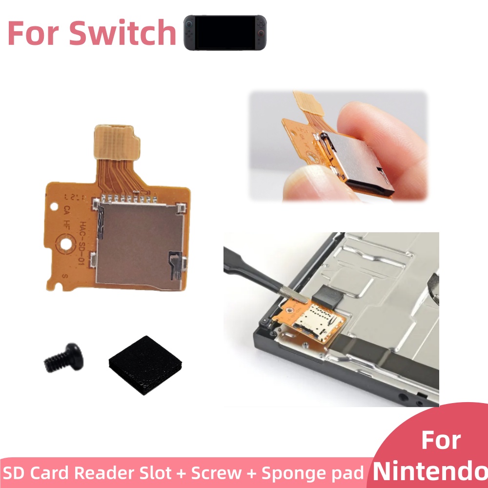 Replacement SD TF Card Slot So - огляд і ціна Board Game Nintendo Switch