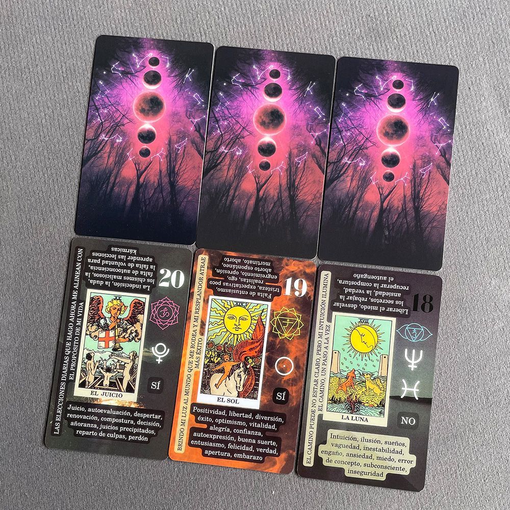 78pcs Leaning Tarot Cards Deck - огляд і ціна Board Game Oracle