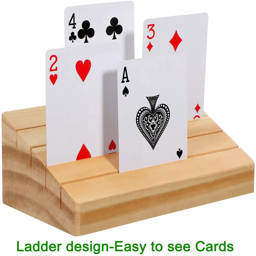 Hands-Free Wooden Playing Card - огляд і ціна Board Game Yearbook
