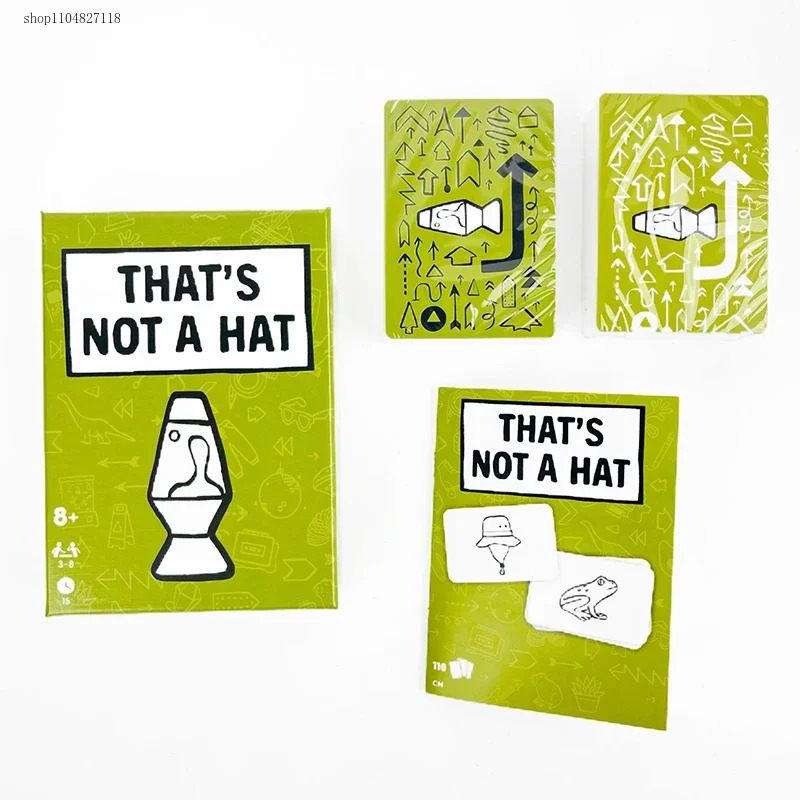 2025Unique That’s Not a Hat Ha - огляд і ціна Board Game For 3 Players